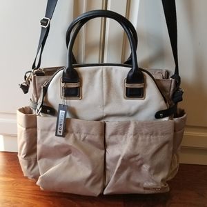 Skip Hop Chelsea Downtown Chic Diaper Bag Tan